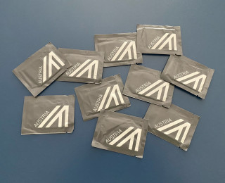 Sachets mit Alkoholtuch WKO Aussenhandel 1